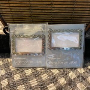 🎈Two Brand New Jar Labels